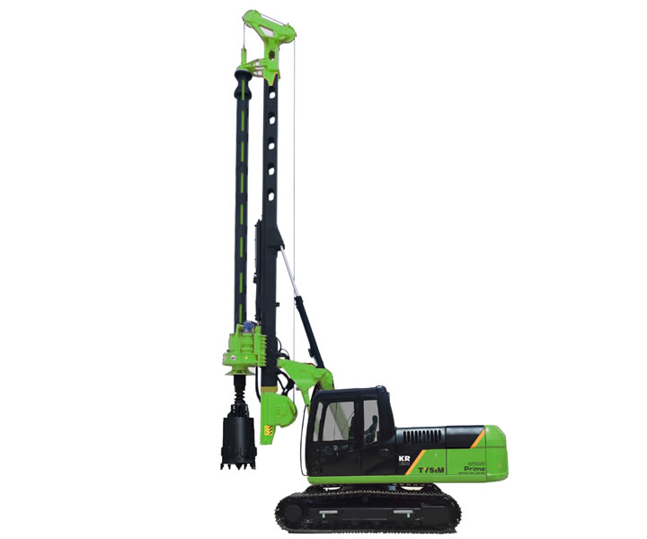 KR165C hydraulic rotary drilling rig